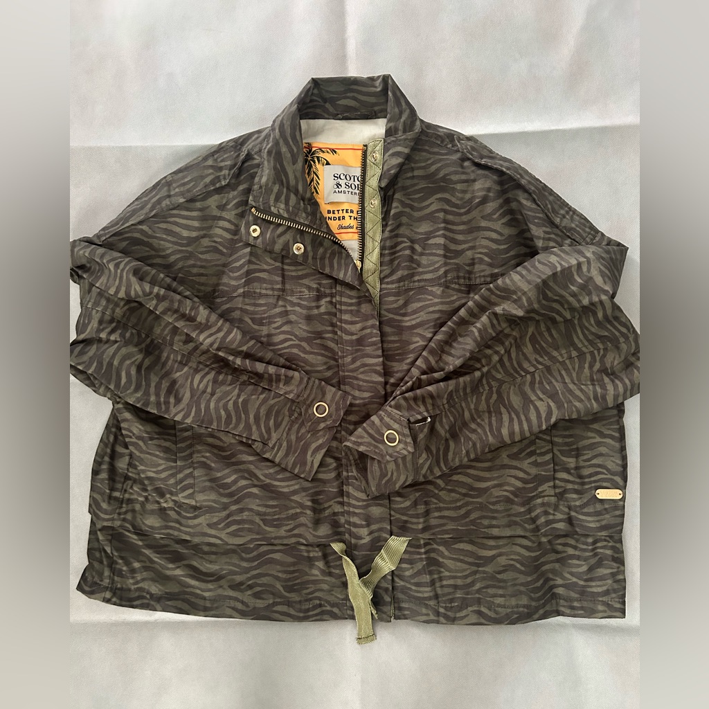 Scotch And Soda Nylon Lightweight Jacket New Without Tags Size Medium